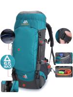 Mochila de Gran capacidad para acampar, bolsa de senderismo al aire libre, impermeable, senderismo, bolsa de deporte - details 3