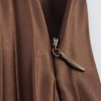BUNO-moda femenina, faldas plisadas de verano, elegantes, largas, versátiles, Color sólido, pliegues, cintura elástica, faldas holgadas informales para mujer - details 6