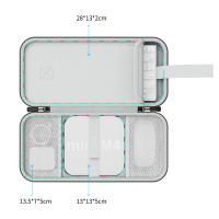 Estuche de transporte de viaje para Mac Mini M4/M4 Pro, Chip M4 Pro/Chip M4, funda protectora, organizador de viaje para ordenador de escritorio - details 7