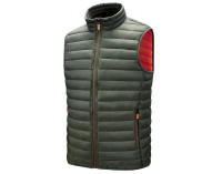 Chalecos acolchados cálidos para hombre, ropa deportiva de moda, cuello levantado, algodón grueso, cortavientos, invierno - details 4
