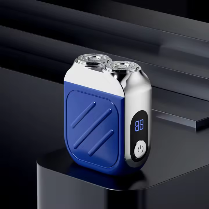 Afeitadora Eléctrica de Succión Magnética Mini Afeitadora para Hombres Regalo Ideal de Barba - 1