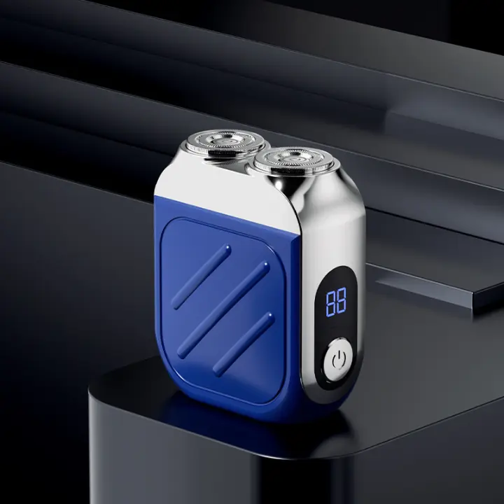 Afeitadora Eléctrica de Succión Magnética Mini Afeitadora para Hombres Regalo Ideal de Barba - 1