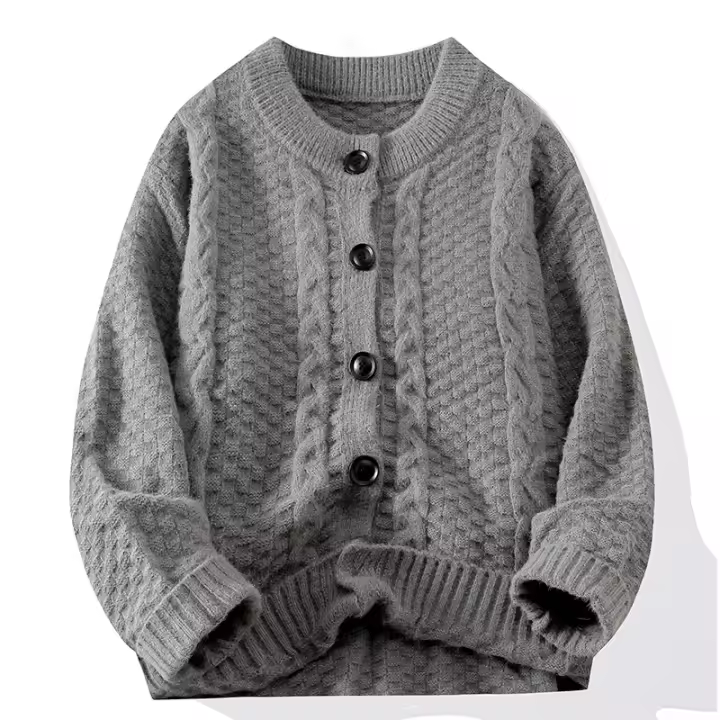 Suéter cómodo chaqueta holgada con mangas g para hombre - 1
