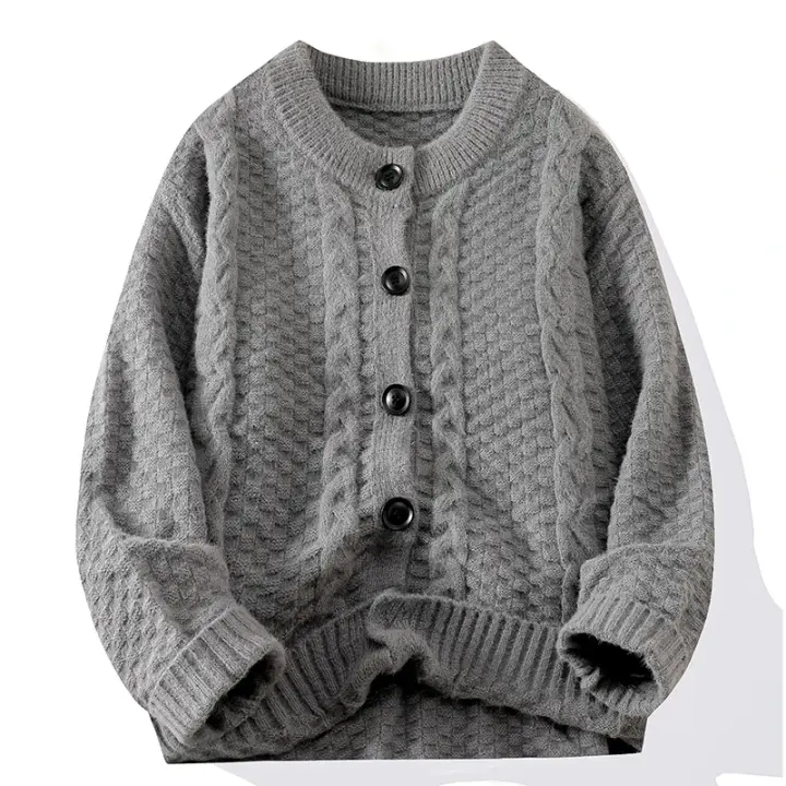 Suéter cómodo chaqueta holgada con mangas g para hombre - 1