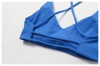 Sujetador de mujer con correa cruzada sujetador de yoga transpirable entrenamiento sexy espalda hermosa top de fitness - details 39