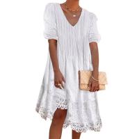 Vestido de verano de manga corta Ropa de mujer de moda - details 1