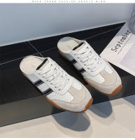 Dexun zapatos media zapatillas nuevo feo lindo medio arrastre zapatos deportivos planos casuales de gran tamaño zapatos de las mujeres 41-43 - details 26