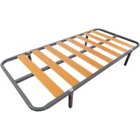 135x 190cm |   Somier con 4 Patas |   Láminas Madera de Chopo de 9 cm y Estructura de Tubos de Acero |   Útil para Camas Nido o Camas Individuales - details 4
