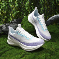 Zapatillas para correr, zapatillas deportivas, absorción de golpes de carreras, zapatillas ultraligeras para correr, niños y adolescentes, estudiantes, carreras de tablero de carbono, transpirables, superficie de malla tejida con mosca - details 12