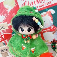 Mantón de Navidad, ropa de muñeca de algodón de 20CM, reemplazo de muñeco de nieve, ropa para muñecos de peluche, traje, ropa DIY, juguetes de peluche, ropa - details 21