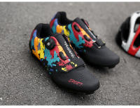 Nuevos zapatos de bicicleta de carretera, zapatillas de ciclismo para hombres, zapatillas de deporte para clítoris de montaña, tacos de ruta, zapatos planos de velocidad para bicicleta de cross, zapatos de Pedal Spd para mujeres - details 14
