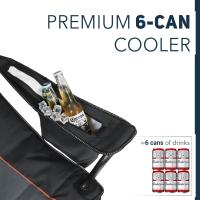 Silla de Camping Plegable - Grande Silla de Pesca Portátil con Reposabrazos Portabebidas - para Acampada Jardín Playa Pesca - hasta 204 kg - details 11
