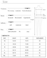 Women Seamless Workout Leggings High Waist Push Up Leggings Ladies Sexy Gym Legging Fashion Black Sports Leggings - details 4