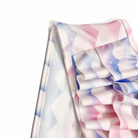 Traje de baño de sirena rendimiento traje de baño de tres piezas cola de pez grande, mediano y pequeño niñas transfronterizas ropa de bikini para niños - details 7