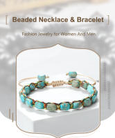 Pulsera con cuentas de piedra Natural del emperador bohemio para mujeres y hombres, brazalete ajustable hecho a mano, cuerda trenzada, regalos de joyería de moda para Yoga - details 0