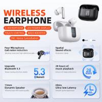 Auriculares Inalámbricos TWS Bluetooth 5.3 con Micrófono HD Bocados de Oído HIFI de 13mm - details 6