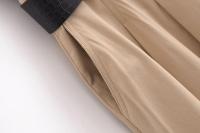 Vestido midi plisado TRAF 2025 sin mangas estilo veraniego elegante con cinturón y decoración drapeada para fiesta para mujer - details 6