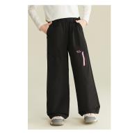 Ropa De Niños Niñas Primavera Y Otoño De Moda Suelta Pantalones Casuales 2025 Nuevos Niños Medianos Y Grandes Niños Pantalones Deportivos - details 6