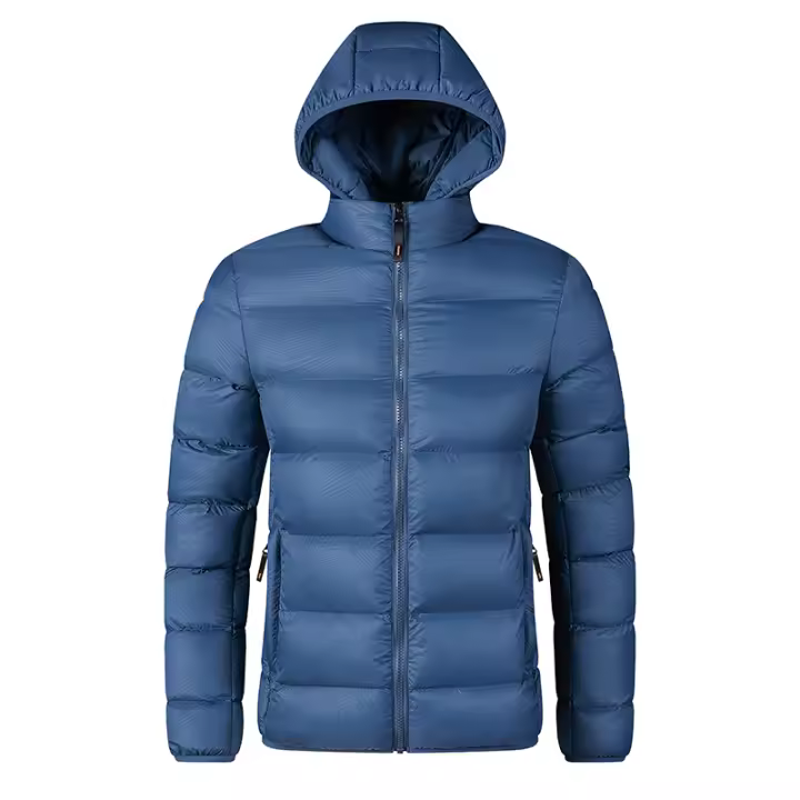 Chaqueta Parka de Invierno para Hombres Cálida, Gruesa, A Prueba de Viento, Moda Casual Elegante - 1