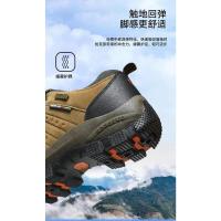 Zapatos de cuero de alta calidad para hombres Zapatillas deportivas impermeables - details 11