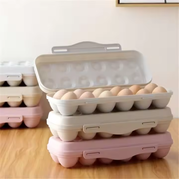 Soporte para parrilla para acampar al aire libre, villa para picnic para senderismo, contenedor para barbacoa, refrigerador VIE, bandeja para huevos para refrigerador, 12/18 - 1