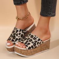 Zapatillas de plataforma con tacón de cuña para mujer, zapatos de verano - details 4