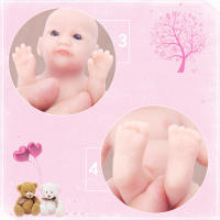 Muñeca de Bebé Renacida de Silicona 100% Realista IVITA 6.49 pulgadas, 123g - details 18