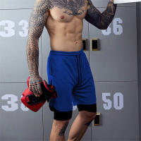 Pantalones Cortos Deportivos para Hombres Multiple Bolsillos para Fitness, Playa, Estilo Diario - details 4