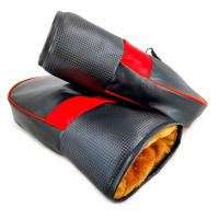 Guantes de Ciclismo para Invierno Cubierta de Manillar de Moto Calentada y Reflectante con Tira Reflectante Engrosada - details 6