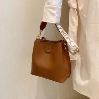 Bolso de hombro pequeño de cuero Pu para mujer, bandolera de cubo, informal, de alta calidad, a la moda - details 29