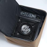 Bolsa de Camping Portátil Estufa de Picnic al Aire Libre con Bandeja de Horneado, Tanque de Gas, Utensilios de Cocina Iluminación de Barbacoa CA - details 2