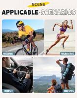 Kapvoe-gafas de sol fotocromáticas rojas para ciclismo, lentes fotocromáticas azules para ciclismo de montaña, deportivas, para hombre - details 15