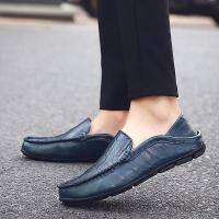 Zapatos Informales de Verano para Hombre Mocasines de Cuero con Transpirabilidad sin Cordones - details 16