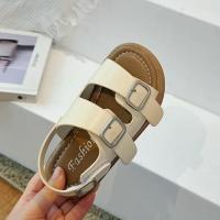 Zapatillas Informales para Niños con Cordón Zapatos de Playa de Cuero con Punta Abierta - details 13