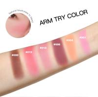 Paleta de colores en relieve, 6 tonos de colores rosa cremoso mate, naturales y versátiles para realzar la tez - details 5
