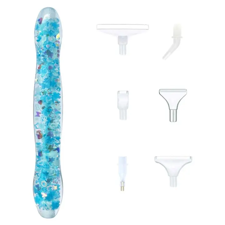 Puntas de repuesto de bolígrafo de taladro de punto luminoso, accesorios de pintura de diamante, bolígrafos de pintura de diamante, punto de cruz - 1