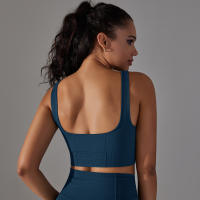 Nessaj-Chaleco de yoga sin costuras, top corto deportivo para fitness, gimnasio, correr, sujetador a prueba de golpes - details 34