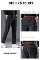 Pantalones de Corduroy para Hombres Moda de Negocios Elegante para Otoño-Invierno - details 2