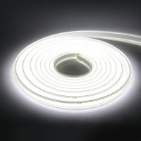 Cinta LED COB 220V con Enchufe de Dimmer 360 Leds/m Regulable Impermeable Iluminación Lineal 3000K 4000K 6000K Marca XUNATA Hecha en China - details 5