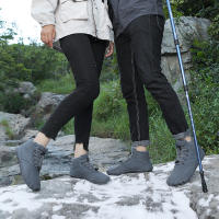 Botas de nieve para hombres y mujeres de terciopelo de invierno engrosado caliente al aire libre montañismo vadeando zapatos de algodón de cinco dedos zapatos especiales de montañismo para hombres y mujeres - details 10