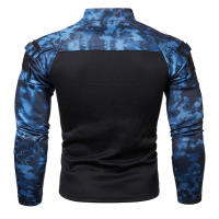 Camisa de combate táctico para hombre, uniforme militar, Sudadera con capucha de camuflaje, ropa del ejército, sudadera de manga larga para correr - details 3
