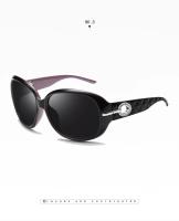 Gafas de sol polarizadas para mujer UV400, gafas con montura de mariposa de diamante Retro, ropa de moda, gafas de protección solar, gafas de sol de viaje para mujer - details 14