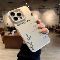 Funda de teléfono plateada estética de afirmaciones cristianas a prueba de golpes para Iphone 16 11 15 14 13 12 Pro Max Plus regalos cristianos - details 8