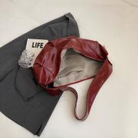 Cuero suave plisado Dumpling Bolso de la Mujer 2025 Nuevo, Cuerno de vaca Bolso de hombro de correa ancha, Negro - details 8