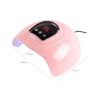 Lámpara de secado de uñas LED UV con 18 LED, herramientas de manicura para curado de esmalte de Gel, autodetección - details 6
