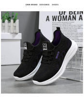 Nueva versión coreana casual, zapatos de suela suave, malla transpirable, zapatos de plataforma para mujer de moda. - details 30