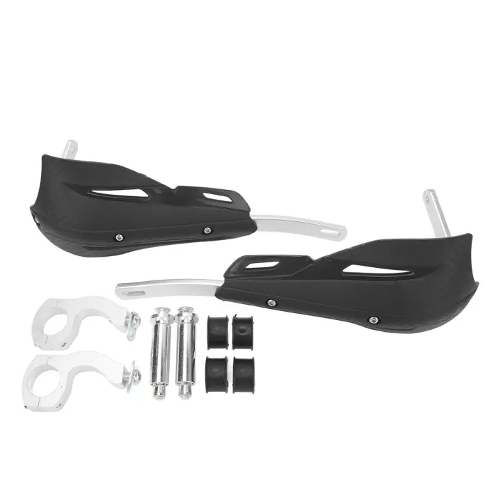 Protector de manos para manillar de motocicleta, protectores de manos universales para manillar de 22mm y 28mm para YZF WRF, color negro - 1