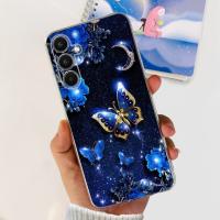 Funda de teléfono con diseño de mariposa y pantera para Samsung, carcasa trasera suave y transparente para móvil Samsung Galaxy A54, 5G, SM-A546B - details 13
