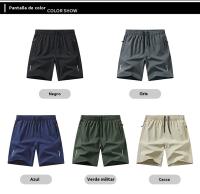 Pantalones cortos de verano 2025 Nuevo estilo casual de hielo para hombres - details 7