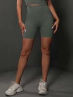Yoga mujeres sin costuras gimnasio entrenamiento cintura alta Push Up Fiess deportes ciclismo pantalones cortos - details 58